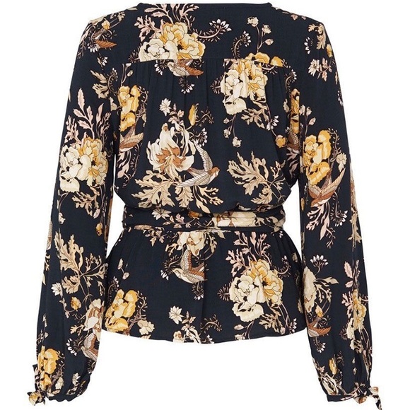 Spell Rosa Wrap Blouse - Picture 2 of 9